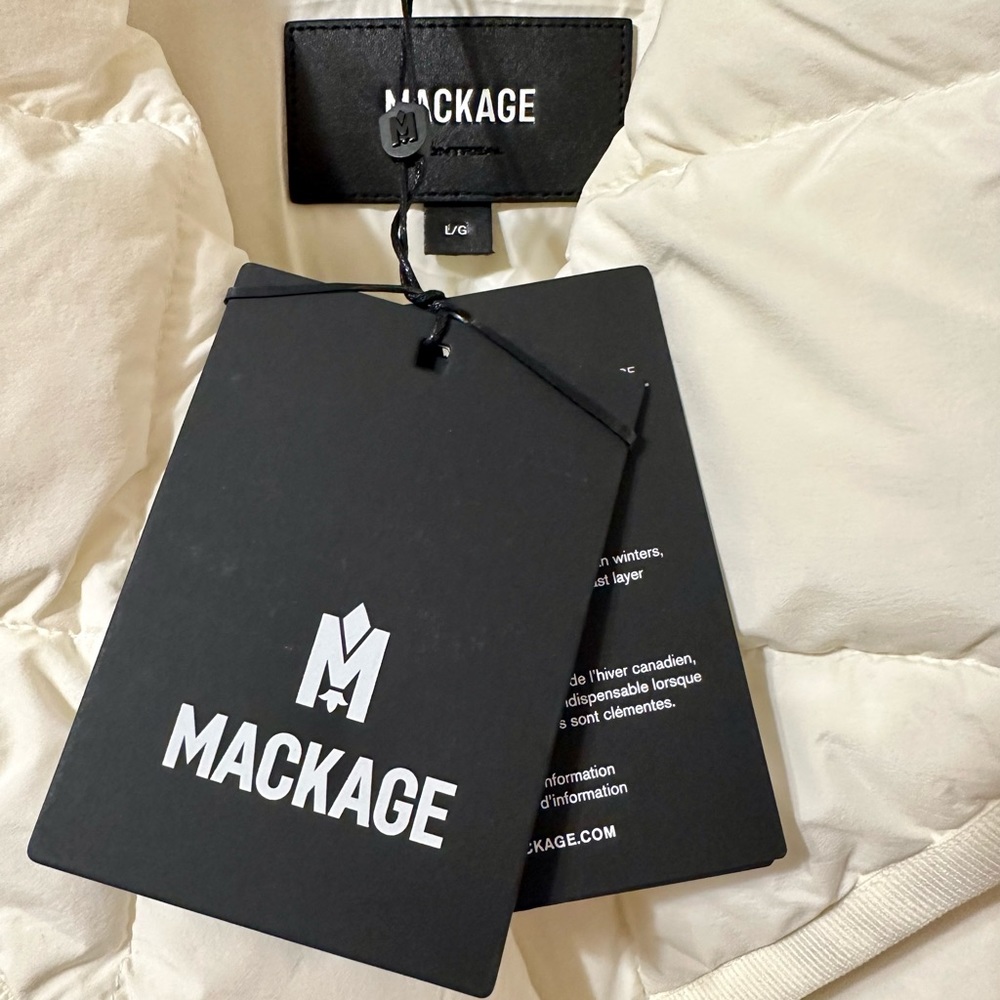 Mackage Quilted Down Wrap Coat w/ tags (new) - Picture 6 of 10